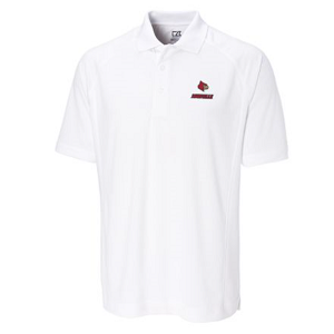 Louisville Cardinals CB DryTec Mogul Polo - White